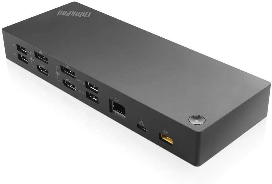 محطة توصيل لينوفو ثينك باد الهجينة USB-C مع USB-A — 135 واط